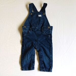 RR stretch denim overalls 12 months unisex baby